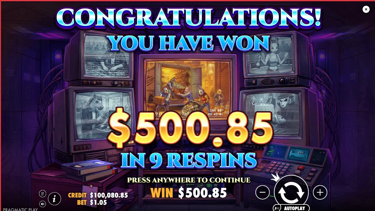Harvest Moon Grave Profits slot game interface featuring dark sci-fi and horror elements
